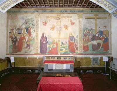The Road to Calvary, The Crucifixion, The Deposition, from the Chapter House by Girolamo Ristori