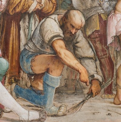 Central Ave, Fifth South Span, Flagellation of Christ, Jerome Romanino by Girolamo Romanino