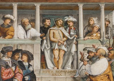 Central Nave, Fourth South Span, Ecce Homo, Girolamo Romanino by Girolamo Romanino