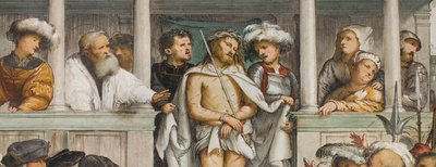 Central Nave, Fourth South Span, Hecce Homo, Girolamo Romanino by Girolamo Romanino