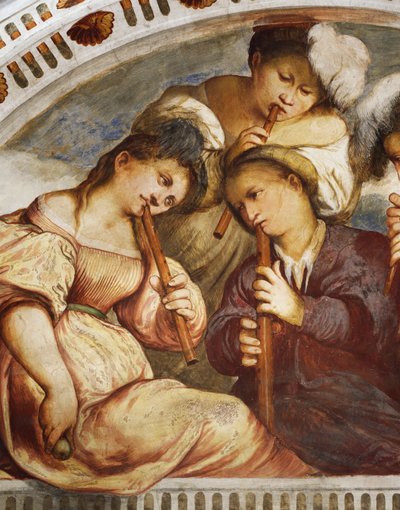 Concert, Recorder Quartet by Girolamo Romanino