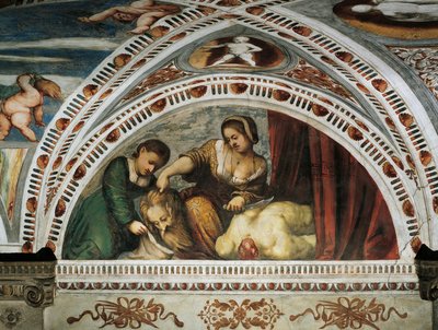 Story of Judith and Holofernes (detail) by Girolamo Romanino