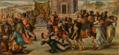 The Abduction of the Sabines, c.1520 by Girolamo del Pacchia