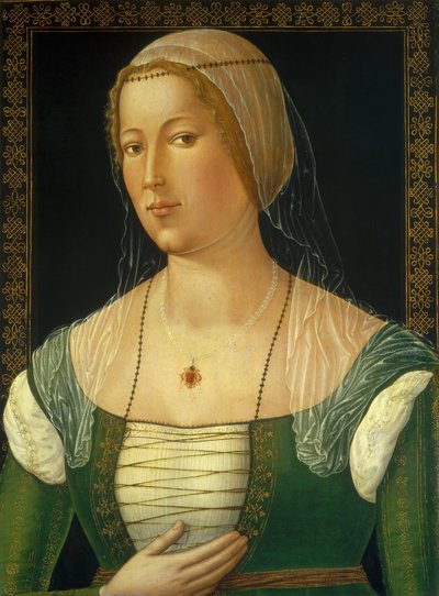 Portrait of a Young Woman, c. 1508 by Girolamo di Benvenuto