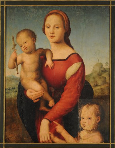 Virgin and Child with St. John by Giuliano Bugiardini