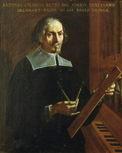 Portrait of Antonio Colonna by Giuliano Dinarelli