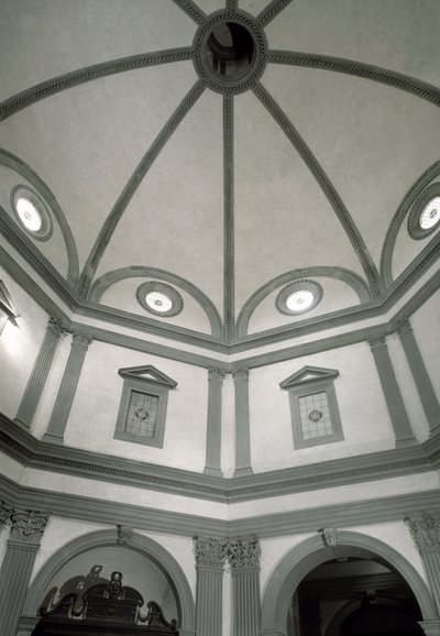 View of the Octagonal Sacristy by Giuliano Giamberti da Sangallo