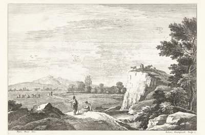 Landscape with Some Figures (series title) by Giuliano Giampiccoli