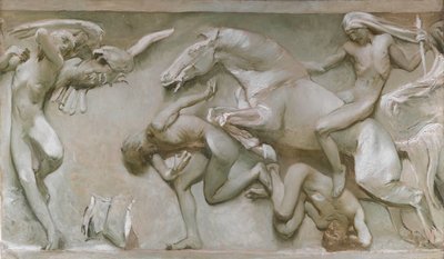 From the Great Discoveries, Through the Gloomy Ages, 1906 by Giulio Aristide Sartorio