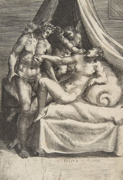 Apollo and Daphne by Giulio Bonasone