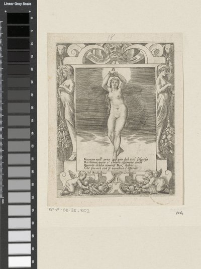 Juno Suspended in the Air (Love, Anger, and Jealousy of Juno) by Giulio Bonasone
