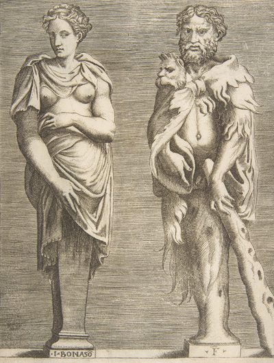 Terms of Hercules and Deianira by Giulio Bonasone