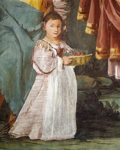 Coronation of Nymph Amaryllis, winner of kissing competition by Giulio Carpioni