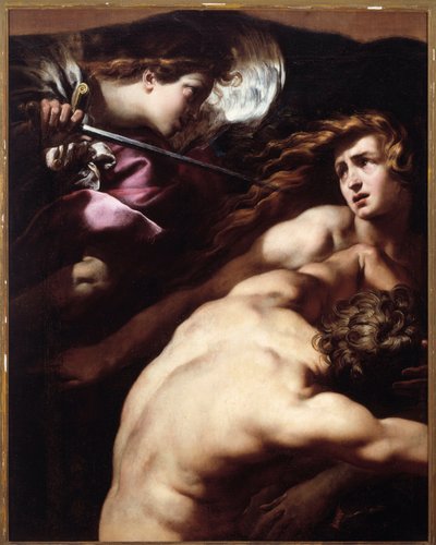 Adam and Eve by Giulio Cesare Procaccini
