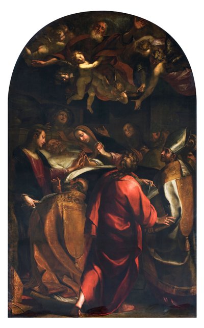 Agony of Saint Joseph by Giulio Cesare Procaccini
