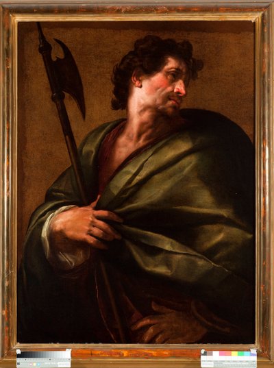 Representation of the Apostle Saint Matthew (The Apostle St Matthew) Painting by Giulio Cesare Procaccini (1574-1625) by Giulio Cesare Procaccini