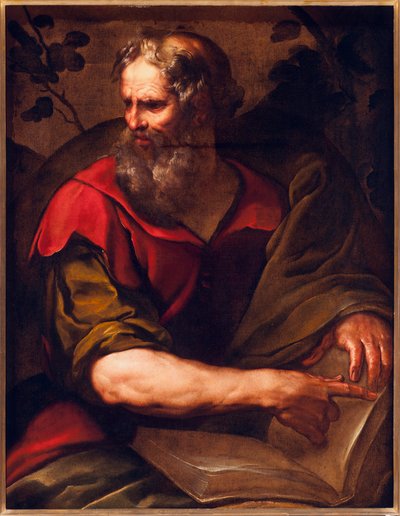 Representation of the Apostle Saint Simon the Zealot by Giulio Cesare Procaccini
