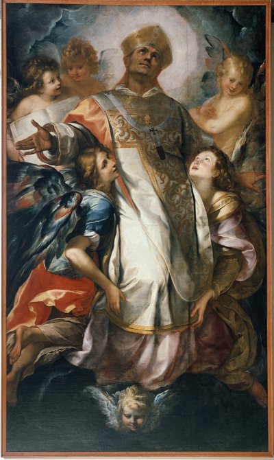St Charles Borromeo in Glory by Giulio Cesare Procaccini
