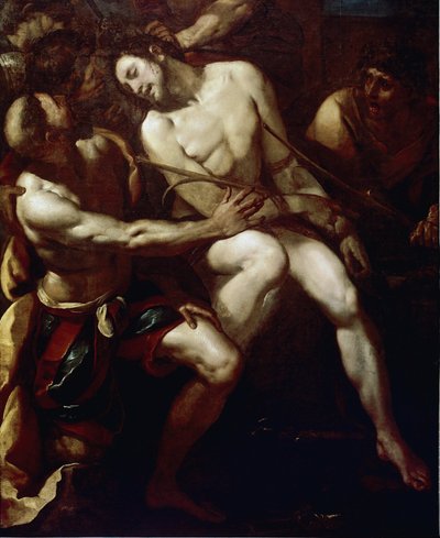 The Crowning with Thorns (detail) by Giulio Cesare Procaccini
