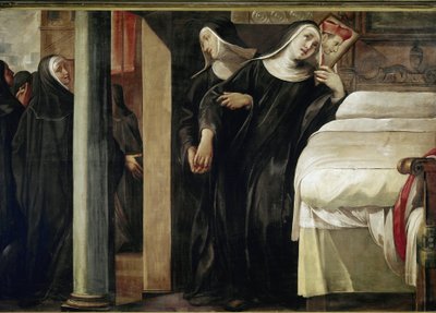 The Miracle of Sister Paola Giustini by Giulio Cesare Procaccini