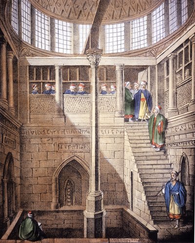 The nilometer (measure of the level of the Nile in Egypt), in 