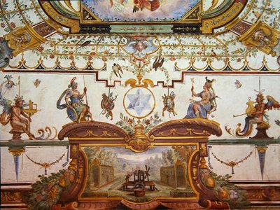 Ceiling Panel from the Stanzino delle Matematiche by Giulio Parigi