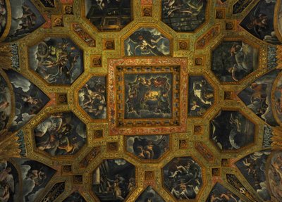 Fresco (detail) from the Chamber of Amor and Psyche, 1526-1534 by Giulio Romano