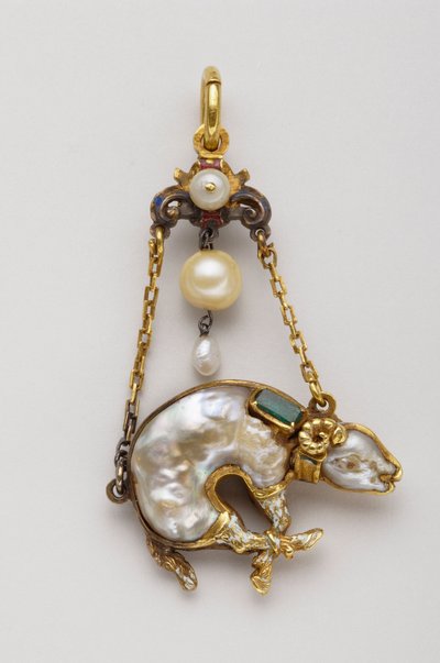 Pendant of the Order of the Golden Fleece (Reverse) by Giulio Romano