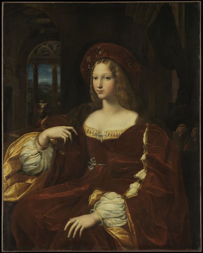 Portrait of Doña Isabel de Requesens y Enríquez de Cardona-Anglesola by Giulio Romano