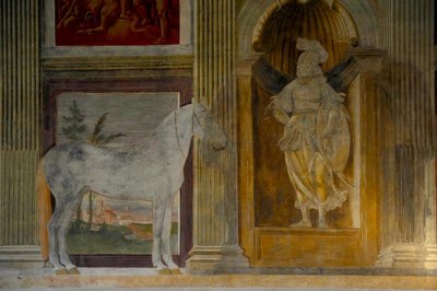 The Hall of Horses in the Palazzo del Te, 1526-1534 by Giulio Romano