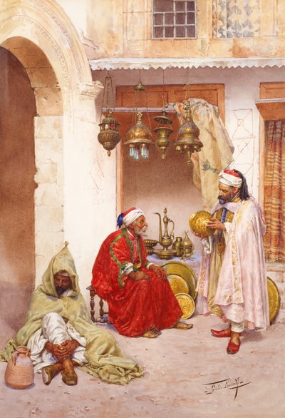 In the Souk by Giulio Rosati