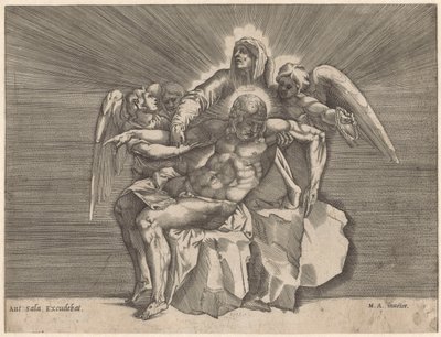 Pieta by Giulio Sanuto