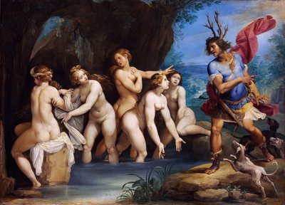 Diana and Actaeon by Giuseppe Cesari