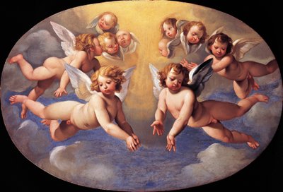 Glory of angels by Giuseppe Cesari