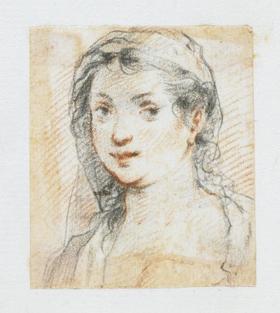 Head of a Woman by Giuseppe Cesari
