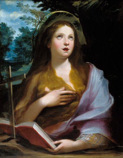 Madeleine Penitent by Giuseppe Cesari