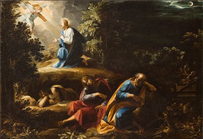 The Agony in the Garden (Christ on the Mount of Olives) by Giuseppe Cesari