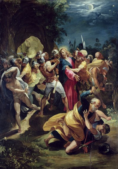 The Arrest of Christ, c.1590s by Giuseppe Cesari