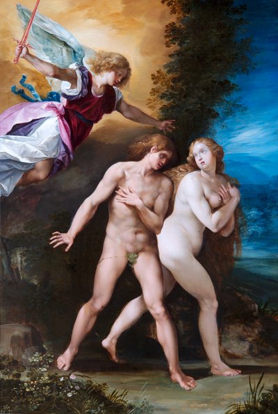 The Expulsion from Paradise by Giuseppe (1568 1640) Cesari