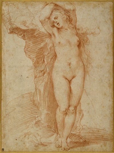 Andromeda chained to the rock by Giuseppe Cesari