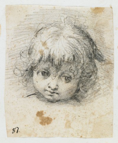 Portrait of a Child by Giuseppe Cesari