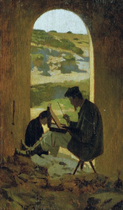 The Painter Stanislao Pointeau, c.1863 by Giuseppe Abbati