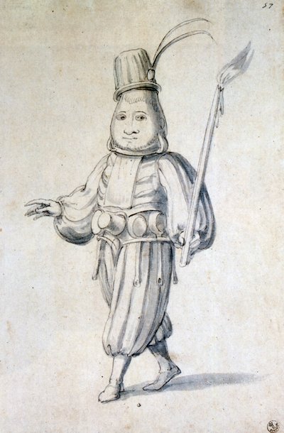 Design for a Costume for a Cook by Giuseppe Arcimboldi