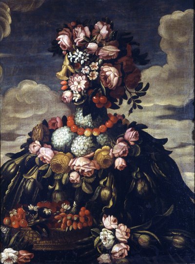 Spring by Giuseppe Arcimboldo by Giuseppe Arcimboldo