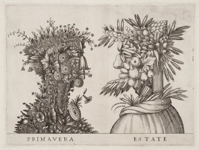 The Four Seasons "Spring Summer" by Giuseppe Arcimboldo