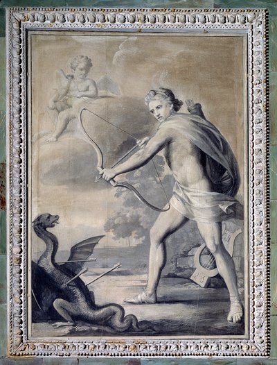 Apollo Killing the Snake Python by Giuseppe Bacigalupo