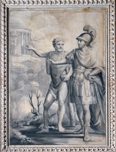Virtue Shows to the Hero the Temple of Glory by Giuseppe Bacigalupo