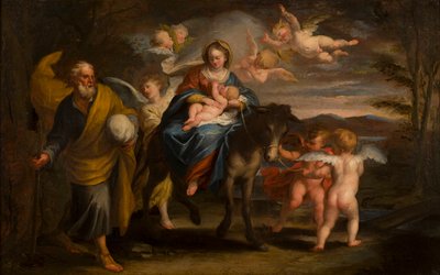 The Flight into Egypt by Giuseppe Badaracco