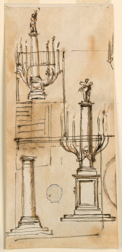 Candlesticks by Giuseppe Barberi
