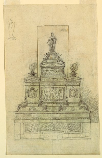Design for a Monument by Giuseppe Barberi